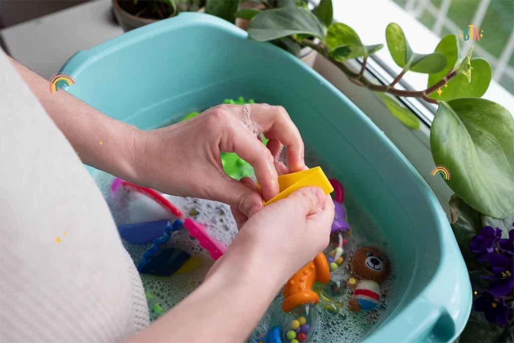 What Are Some Easy Ways To Clean Children's Bath Toys