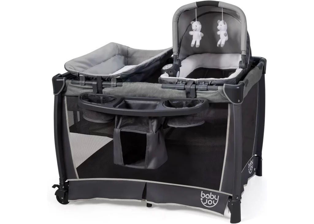 BABY JOY 4-IN-1 Baby Travel Cot