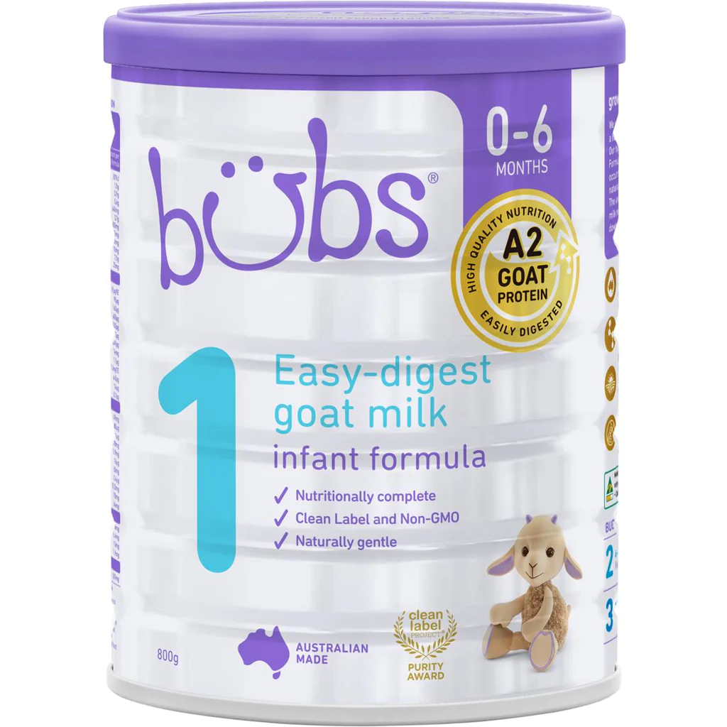 Bubs® Goat Milk Infant Formula