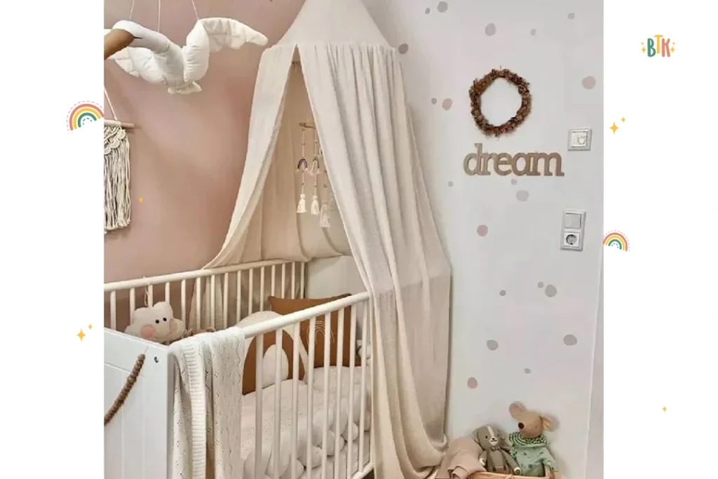 Canopy Crib Cot