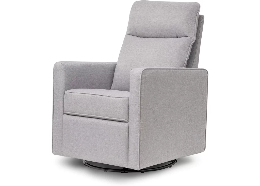 DaVinci Gabby Pillowback Swivel Glider