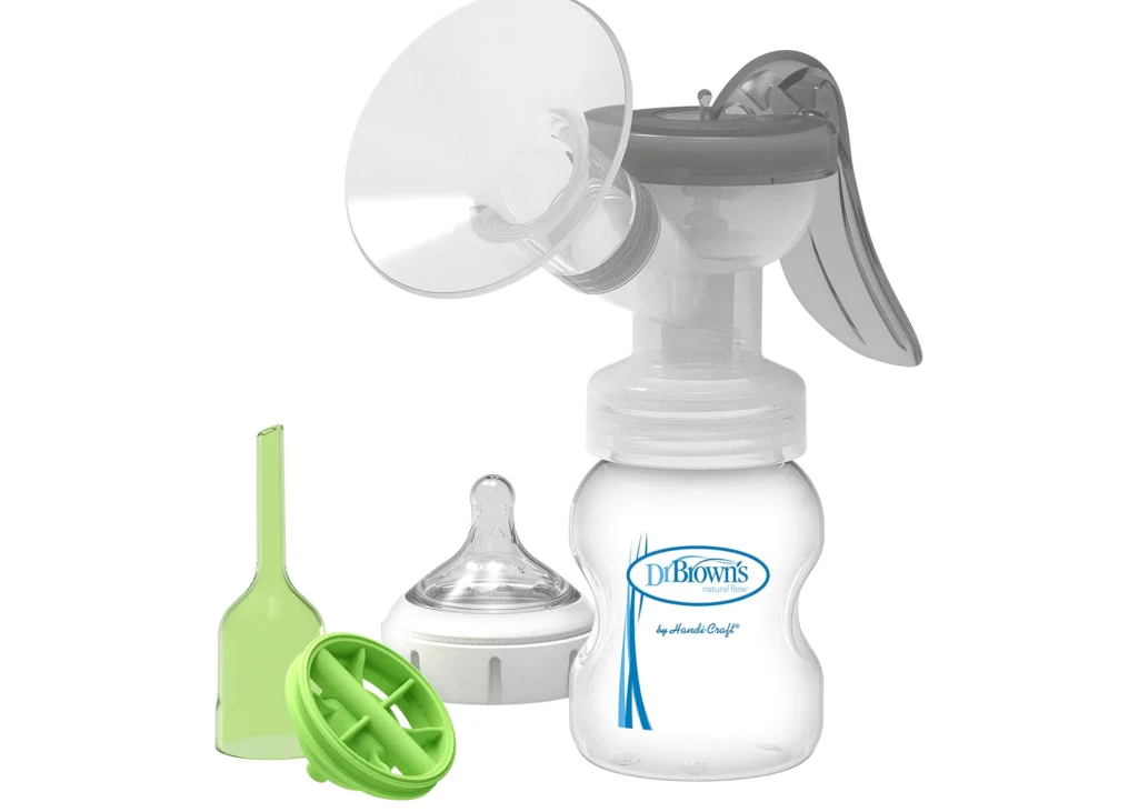 Dr. Brown's Manual Breast Pump with Silicone Shield