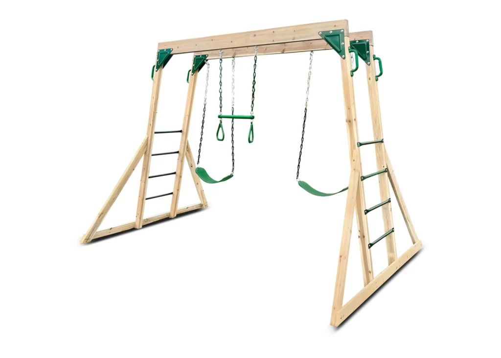 Lifespan Kids Daintree 2-in-1 Monkey Bars & Swing Set