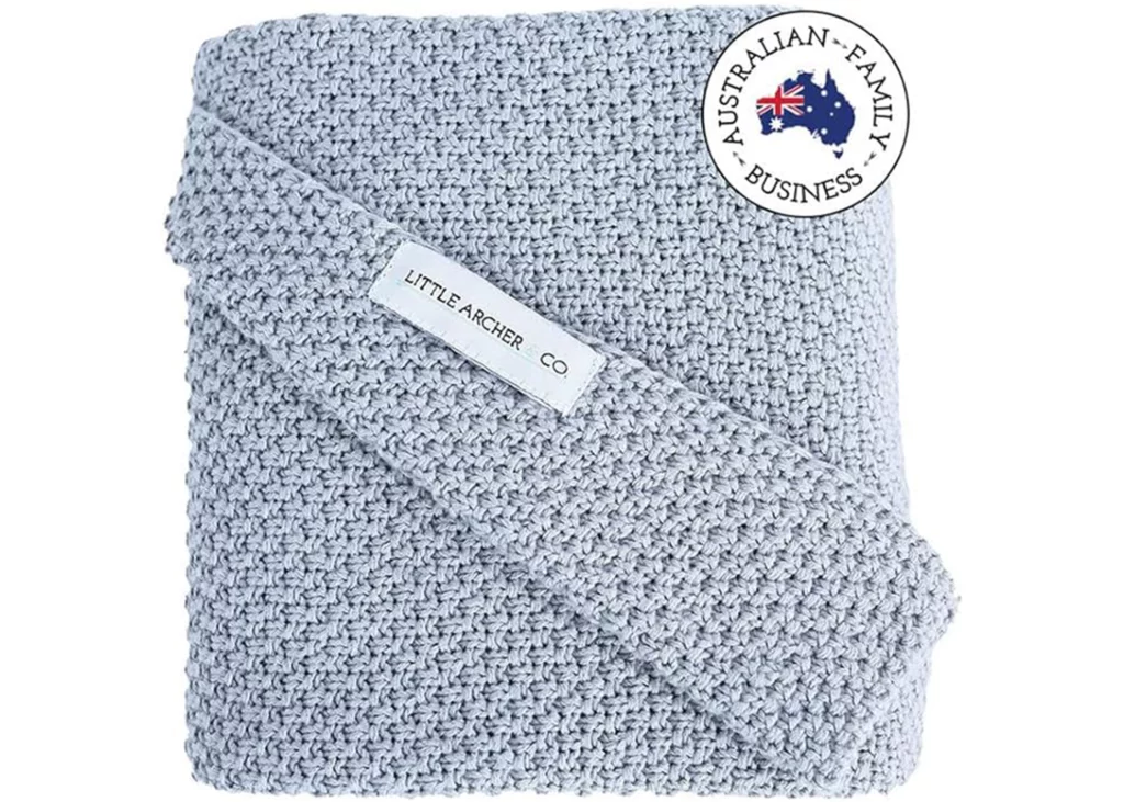 Little Archer & Co.™ Knitted Baby Blanket