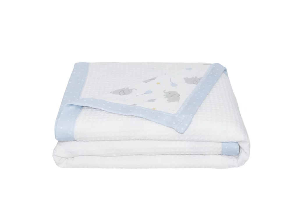 Living Textiles Mason Cot Waffle Blanket