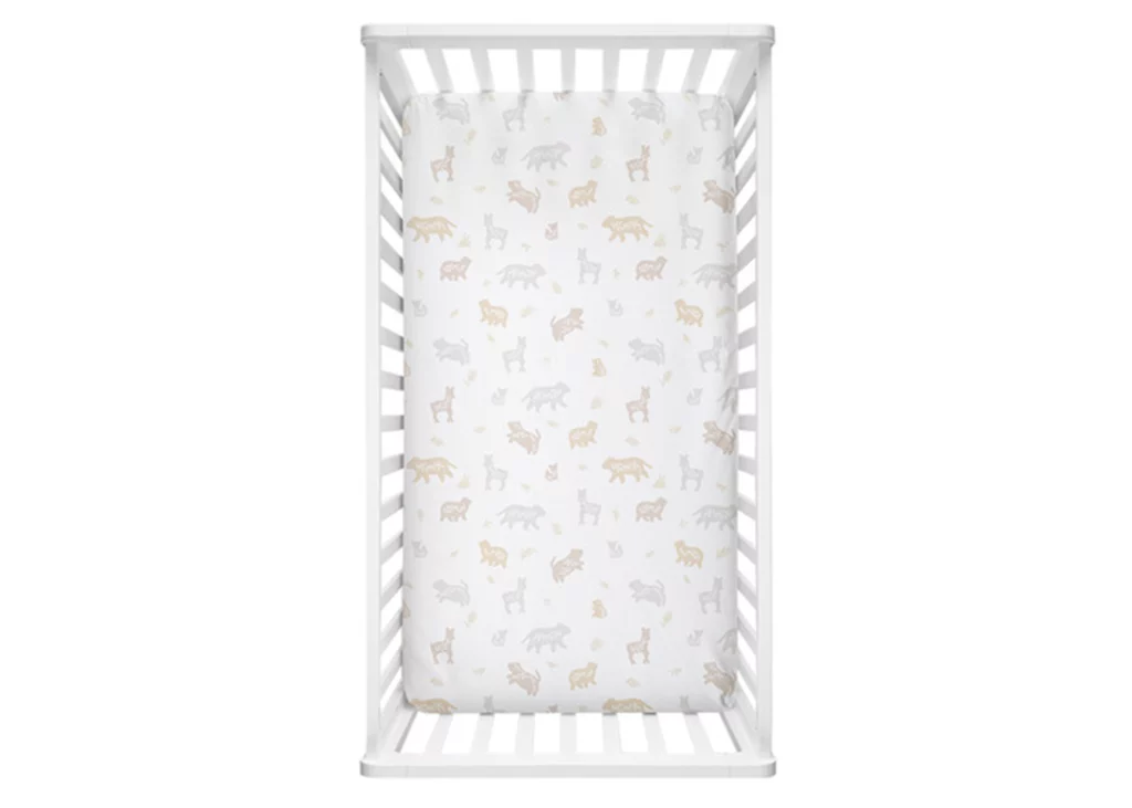 Lolli Living Bosco Bear Cot Fitted Sheet