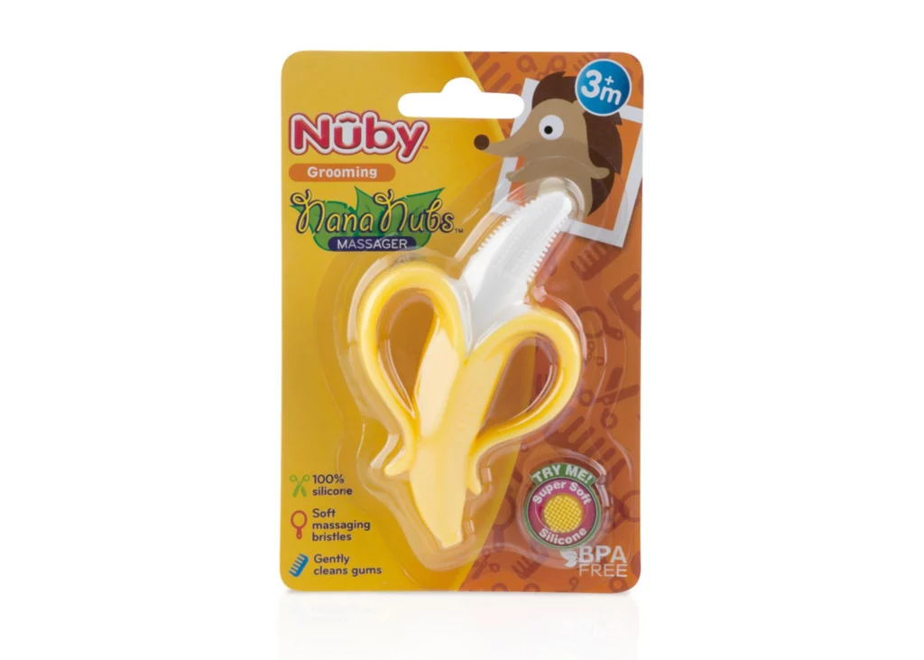 Nuby Nana Nubs Massaging Toothbrush