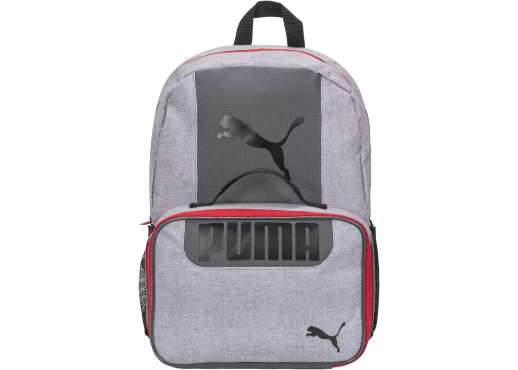 PUMA Big Kids Lunch Box Backpack Combo