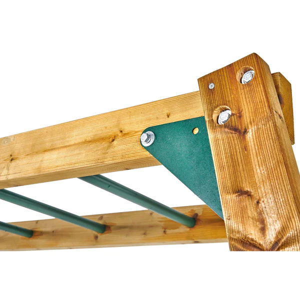 Plum Wooden Monkey Bars