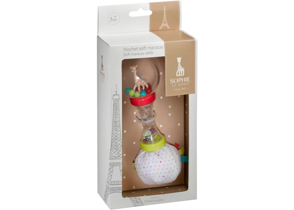 Sophie The Giraffe Soft Maracas Rattle