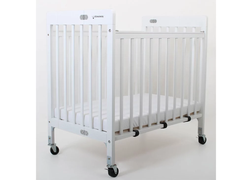 Valco Baby Stowaway Foldable Wooden Cot