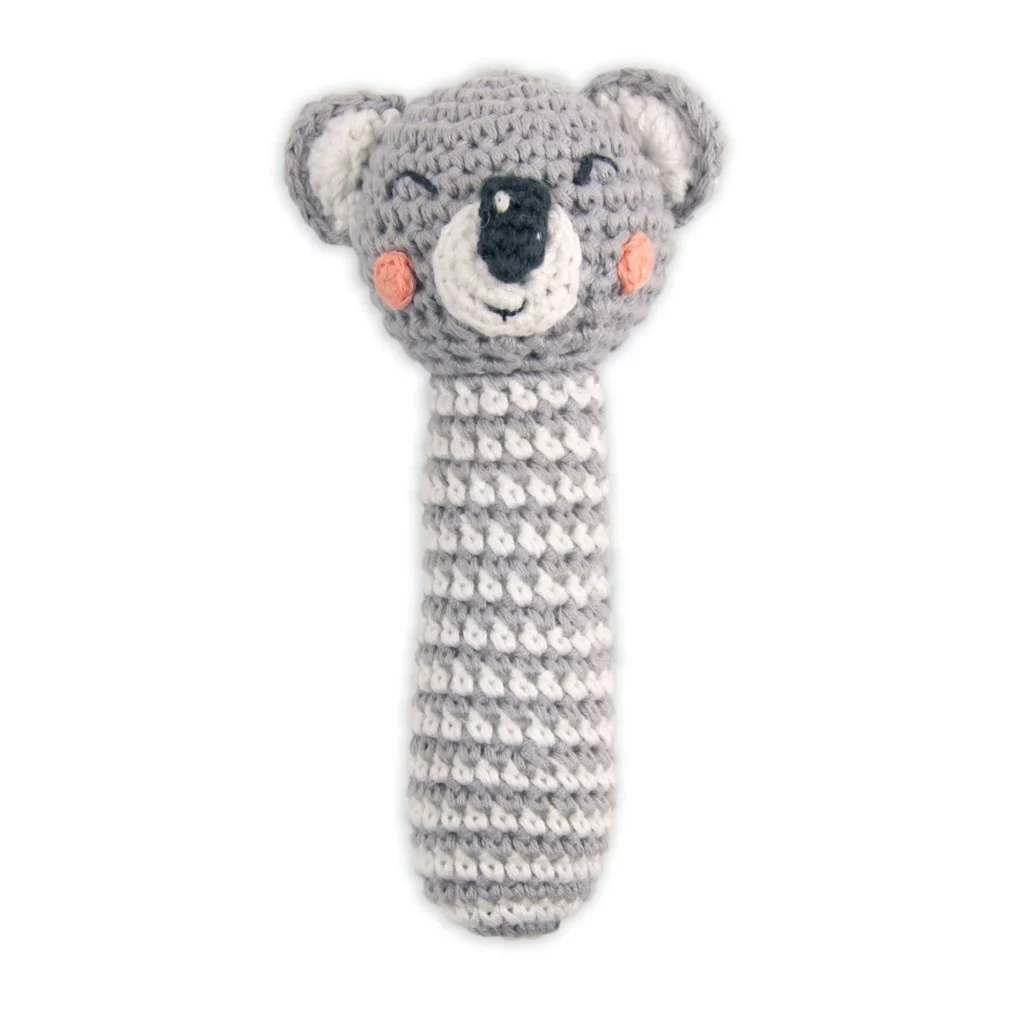 Weegoamigo Crochet Rattle Koala