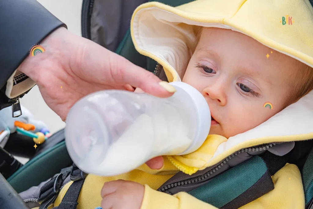 What Other Safety Precautions Should I Take To Ensure My Baby Is Secure In The Pram Before Being Fed