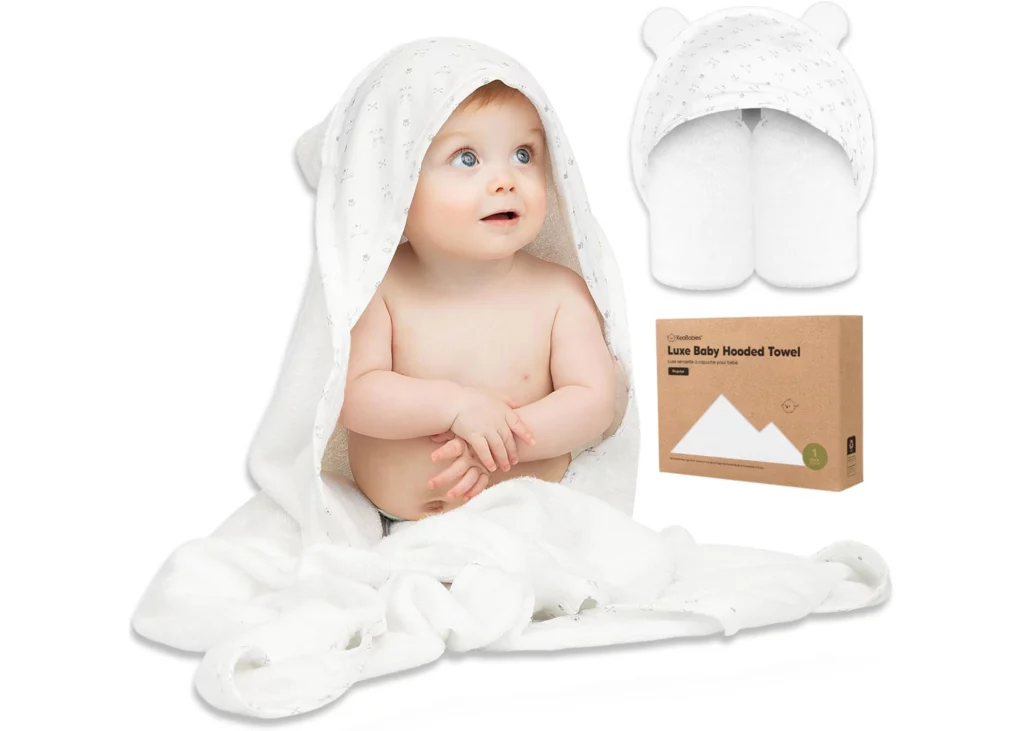 KeaBabies Baby Hooded Towel