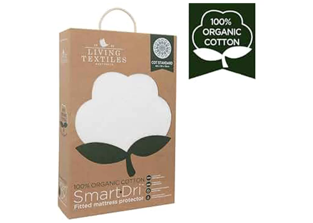 Living Textiles Smart-Dri Organic Mattress Protector