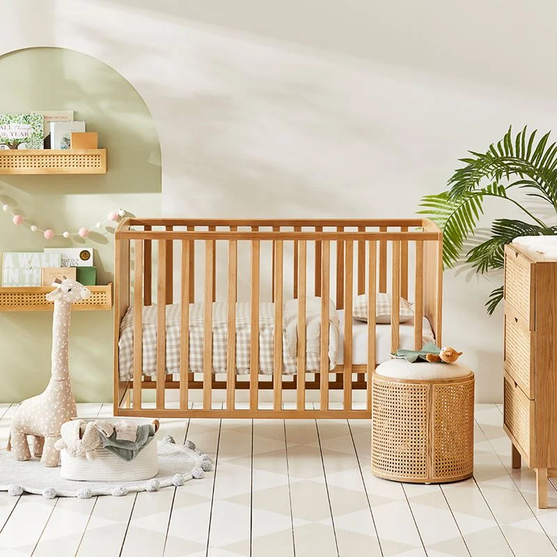 Arden Natural Rattan Cot