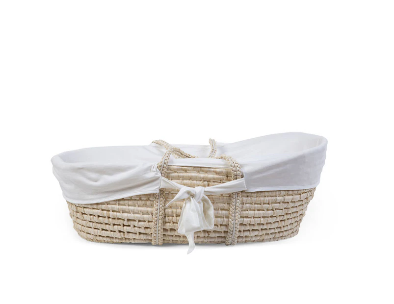 Childhome 84cm Corn Husk Baby Sleeping Moses Basket