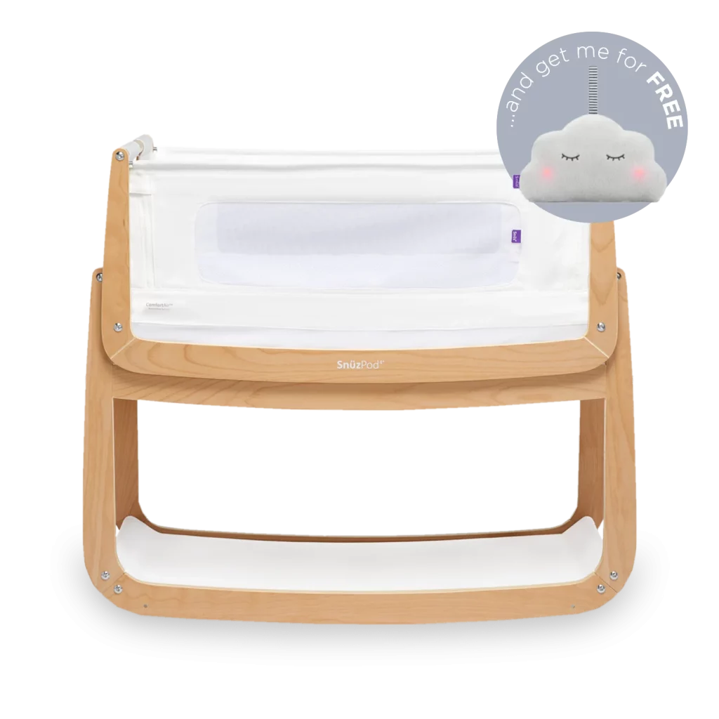 SnuzPod 4 Co-Sleeping Rocking Bassinet